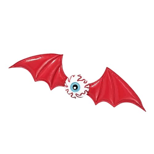 Watreketal Haarklammer,Strapazierfähige Haarspange aus Polyester, Augen-Haarnadel, vielseitige Kostüm-Flügel-Haarnadel für Halloween-Make-up und Themen-Events Watreketal Haarklammer,Strapazierfähige Haarspange aus Polyester, Augen-Haarnadel, vielseitige Kostüm-Flügel-Haarnadel für Halloween-Make-up und Themen-Events von Watreketal