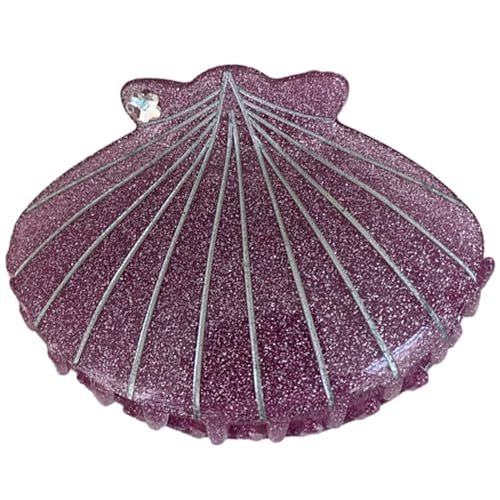Watreketal Haarklammer,Zarte, bunte Muschel-Haarklammer für Frauen und Mädchen, Haarspange für langes Haar, rutschfeste Haarspange, zarte Haarspange für unterwegs Watreketal Haarklammer,Zarte, bunte Muschel-Haarklammer für Frauen und Mädchen, Haarspange für langes Haar, rutschfeste Haarspange, zarte Haarspange für unterwegs von Watreketal