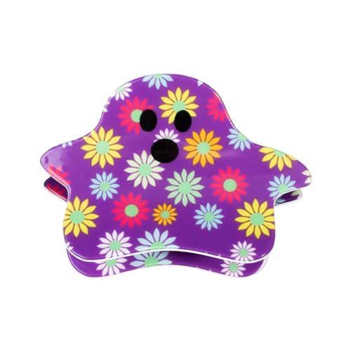 Watreketal Haarklammern, Halloween-Form, bunt, hoher Pferdeschwanz, Damen, Kopfbedeckung, weibliche Haarklammer, Karneval, Party, Haarklammer von Watreketal