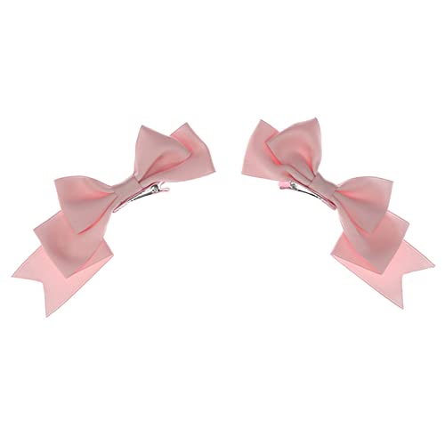 Watreketal Haarreif, 2 x Schleifen-Haarspangen, große Haarspangen, Haar-Accessoires für Damen, Kinder, Mädchen von Watreketal