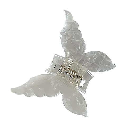 Watreketal Haarspangen, Schmetterlings-Haarspange, Haifischklauen-Clip, Bananen-Haarspangen, Farbverlauf, farbige Haarklammer für Damen von Watreketal