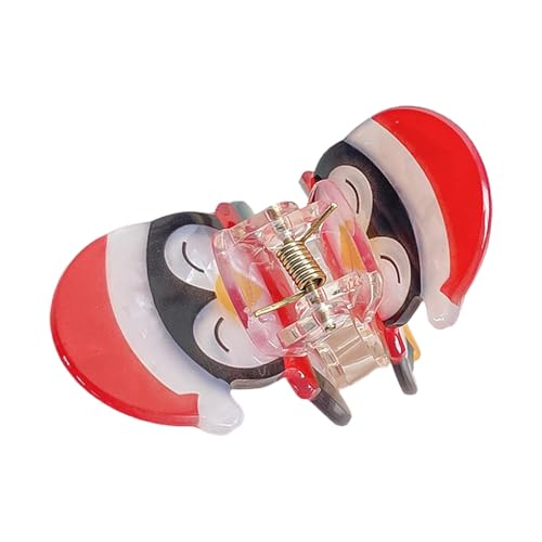 Watreketal Haarspangen, Weihnachts-Haarspange, verstellbar, exquisit, elegante Weihnachtsmann-Haarspangen für Feste, Heimdekoration von Watreketal