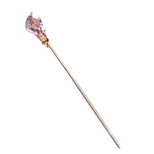 Watreketal Haarspangen, einfache, vielseitige Metall-Haarspangen, Kopfschmuck, trendig, chinesisch, große Haarnadel für Damen, Urlaub, Haar-Accessoires von Watreketal