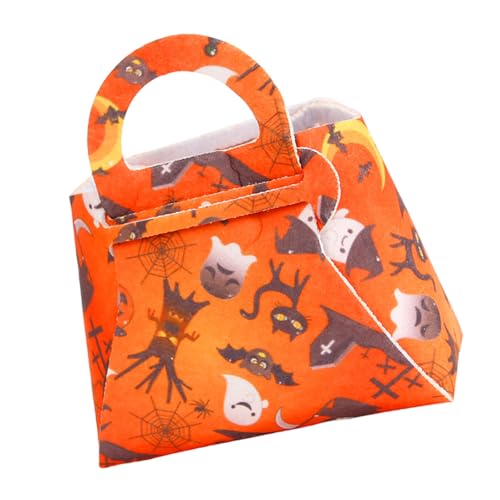 Watreketal Halloween Pumpkin Candy Back Stoffaufbewahrungstaschen Kinderhandtasche Für Party Accessoire Kostümdekoration Family Gathering Wesentliche von Watreketal