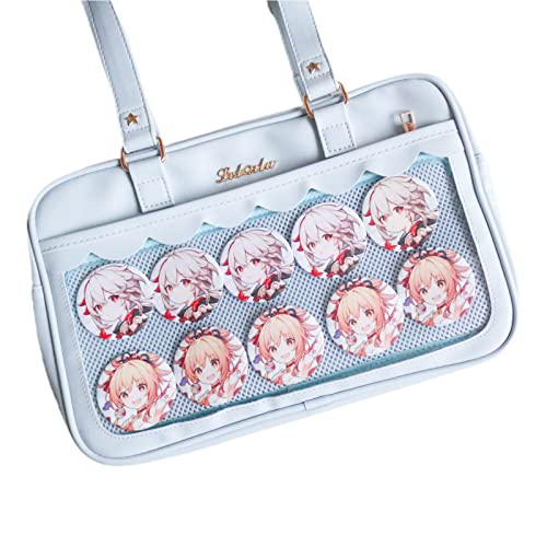 Watreketal Handtasche Japanischen Stil Für Frauen Süße Schmerz Bag Jk Schulter Schüler Crossbody Schöne Transparente Messenger College Messenger Für Mädchen Weibliche Handtasche Süße Schmerz Schulter von Watreketal