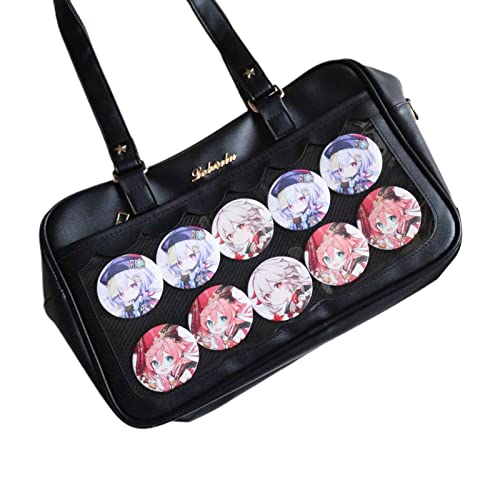 Watreketal Handtasche Japanischen Stil Für Frauen Süße Schmerz Bag Jk Schulter Schüler Crossbody Schöne Transparente Messenger College Messenger Für Mädchen Weibliche Handtasche Süße Schmerz Schulter von Watreketal