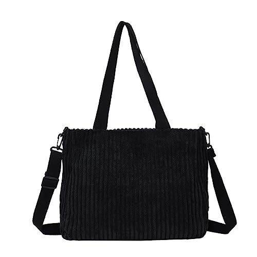 Watreketal Handtaschen Lady Geldbeutel Crossbody Umhängetasche Großer Kapazität Messenger Für Mädchen Frauen Vielseitige Cord Tasche Stilvolle Umhängetasche von Watreketal