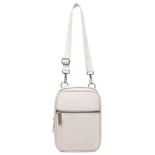 Watreketal Herren Kompakter Crossbody Umhängetaschen Mit Reißverschluss Ungezwungener Rucksack Für Die Reise Und Den Täglichen Gebrauch Verstellbarer Riemenbeutel von Watreketal