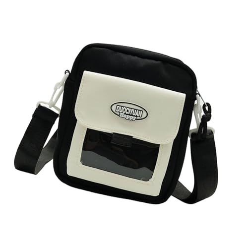 Watreketal Japanische Stile Crossbody Bag Clear Itabag Messenger Kontrastieren Farbschulter Telefon Für Pin Display von Watreketal
