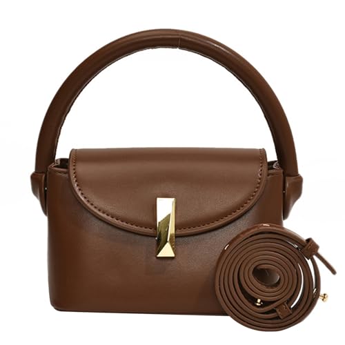 Watreketal Kleine Quadratische Tasche PU Leder Crossbody Geldbörse Funktional von Watreketal