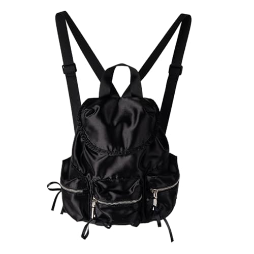 Watreketal Korean Casual Butterfly Knots Rucksack Für Frauen Ästhetischer School Tasche Großkapazität Daypack Mode College von Watreketal