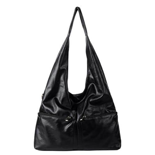 Watreketal Koreanische Stil Umhängetasche Große Kapazität Unterarm PU Leder Achselhöhle Modehandtasche Für Reisemische Mode Achselhöhle Koreanische Stile Schulter PU Leder Achselstation von Watreketal