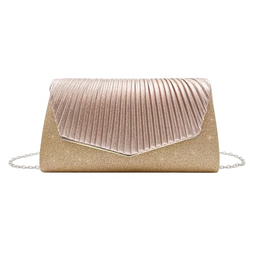Watreketal Kupplungsbeutel Abendbeutel Frauen Abschlussball Handtasche Mit Abnehmbarer Kette Party Handtasche Hochzeitstasche Für Bankette Abendparty Clutch Taschen von Watreketal