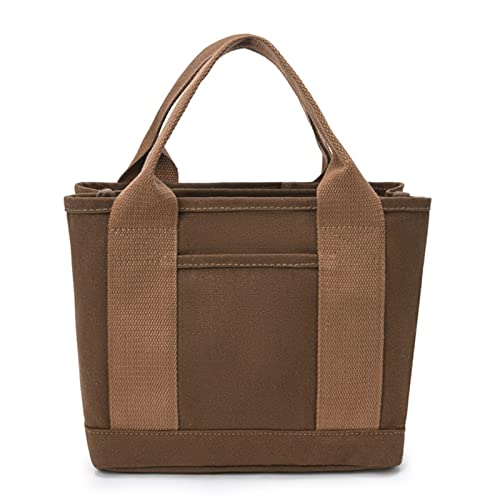 Watreketal Ladies Lebensmitteleinkaufstasche Frauen Große Kapazität Handtasche Kleine Leinwand To Tote Student Lunch Für Frühling Frauenbeutel Großkapazität Einkaufsdarsteller Leinwand Lebensmittel von Watreketal