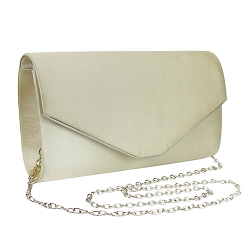 Watreketal Lady Geldbeutel Hochzeitsklammer Handtasche Für Frauen Mädchen Schulter Crossbody Taschen Mit Ketten Modeumschlag Tasche Abendtasche Stilvoll von Watreketal