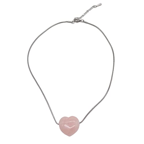 Watreketal Lucky Star Choker Halskette Herz Anhänger Layered Delicate Choker Schmuck Für Frauen Mädchen Teen Herz Anhänger Halskette Für Frauen von Watreketal