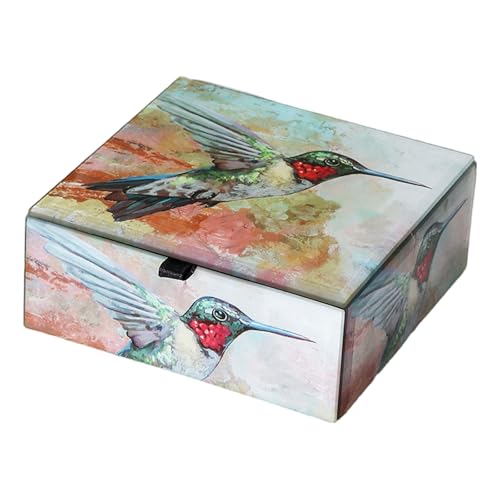 Watreketal Luxuriöse Schmuck Organisatoren Fall Raffinierte Sammelschachtel Mit Bemalten Und Brille Für Frauen Künstlerische Sarg Watreketal Luxuriöse Schmuck Organisatoren Fall Raffinierte Sammelschachtel Mit Bemalten Und Brille Für Frauen Künstlerische Sarg von Watreketal