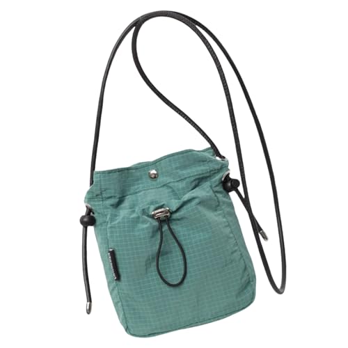 Watreketal Mode Canvas Mobile Bag 2024 Drawess Eimer Crossbody Geldbörse Casual Schulter Für Erwachsene Und Studenten Mode Umhängetasche von Watreketal