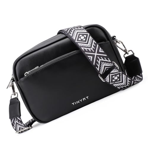 Watreketal Mode PU Leder Umhängetasche Für Frauen Mit Einzigartigem Gitarrengurt Lässig Satchel Mode Crossbody Geldbörse Kleine Schulterhandtaschen von Watreketal