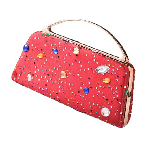 Watreketal Mode Strasssteine ​​Handtasche Ladies 'glitzernde Umhängetasche Für Eine Besondere Evening Tasche Für Bankette Und Proms Stylish Event Tasche von Watreketal
