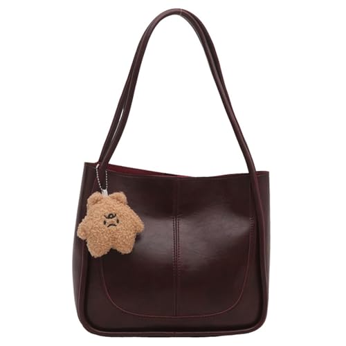 Watreketal Mode Umhängetasche Für Frauen PU Leder Achselhöhlenbeutel Lässige Handtasche Mit Geräumiger Raum Für Tägliche Essentielle Reisewendungstasche von Watreketal