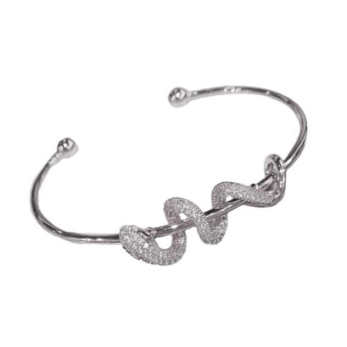 Watreketal Moderne Schlange Offenes Armband Exquisites Multifirtional Handgelenkschmuck Statement Perfekt Für Mode Frauenmode Armreifen Watreketal Moderne Schlange Offenes Armband Exquisites Multifirtional Handgelenkschmuck Statement Perfekt Für Mode Frauenmode Armreifen von Watreketal