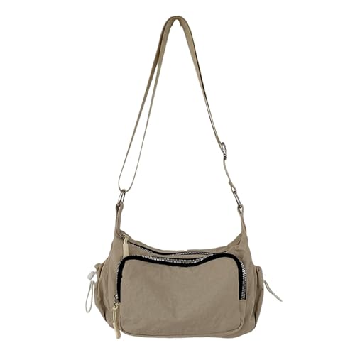 Watreketal Multi Pocket Nylon Umhängetasche Modische Satchel Geldbörse Verstellbarer Crossbody Gurt Für Arbeit Und Freizeitstudent Rucksack Watreketal Multi Pocket Nylon Umhängetasche Modische Satchel Geldbörse Verstellbarer Crossbody Gurt Für Arbeit Und Freizeitstudent Rucksack von Watreketal