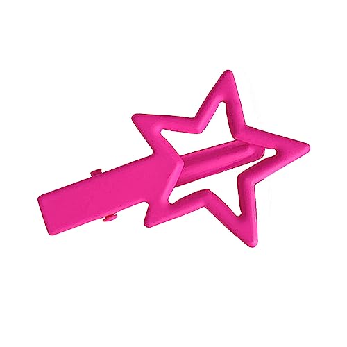Watreketal Ohrringe,Metall Haarnadel Fünfzackigen Stern Haar Clip Mädchen Barrettes Kinder Seite Clip Haar Dekorieren Pony Haarnadel Haar Zubehör von Watreketal