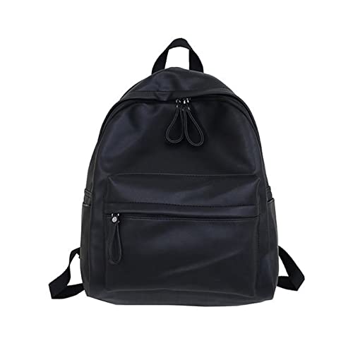 Watreketal PU Lederschule Rucksack Laptop Rucksack Großer Kapazitätsbeutel Reisen Sie Einfallende Tagespack Für Männer Und Frauen Tasche von Watreketal