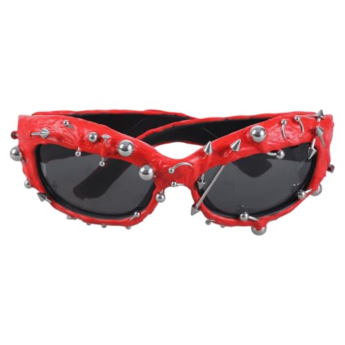Watreketal Punk Nietrahmen Sonnenbrillen Neuheit Rahmen Brille Populäre HipHop Tanz Sonnenbrille Für Tägliche Verwendung Von Street Photoshots Kostümzubehör Watreketal Punk Nietrahmen Sonnenbrillen Neuheit Rahmen Brille Populäre HipHop Tanz Sonnenbrille Für Tägliche Verwendung Von Street Photoshots Kostümzubehör von Watreketal