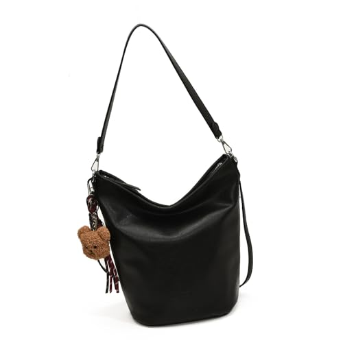 Watreketal Retro Umhängetasche Für Frauen All Matching Handtasche Große Kapazität Eimer Pendeln Mode Achsel Retro Schulter Für Frauen Handtasche Achselhöhle Trendy Eimer Arbeit von Watreketal