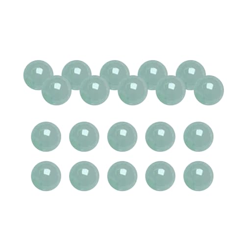 Watreketal Set Von 20 Jades Perlen 6 Mm Abstandshalterperle Zur Herstellung Einer Eleganten Halskette Und Armbänder Schmuckzubehör Perlenzubehör Runde Edelsteine von Watreketal