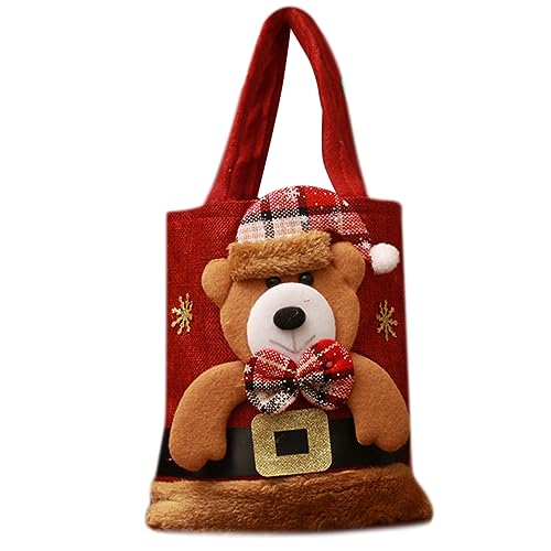 Watreketal Stilvolle Kinder Süßigkeitengeschenke Mit Multi Muster Design Für Weihnachten Bequeme Handtasche Für Tragbare Dauerhafte Exquisite von Watreketal