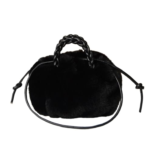 Watreketal Stilvolle Und Vielseitige Festtasche Für Frauen Für Frauen Pelzige Umhängetasche Geräumiges Innenraum Mehrerer Tragetile Winter Tasche Tasche von Watreketal