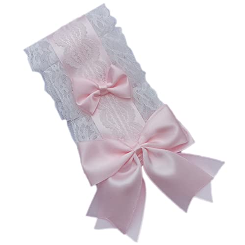 Watreketal Stirnband, Anime-Dienstmädchen-Stirnband für Mädchen, Rüschen, Spitze, Stirnband mit Schleife, Mode, Damenhaarband, Kopfbedeckung Watreketal Stirnband, Anime-Dienstmädchen-Stirnband für Mädchen, Rüschen, Spitze, Stirnband mit Schleife, Mode, Damenhaarband, Kopfbedeckung von Watreketal