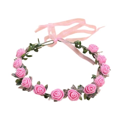 Watreketal Stirnband, Blumenstirnbänder für Damen, Braut, Blume für Hochzeit, Party, Zubehör, Blumenkranz, Blumenkranz Watreketal Stirnband, Blumenstirnbänder für Damen, Braut, Blume für Hochzeit, Party, Zubehör, Blumenkranz, Blumenkranz von Watreketal