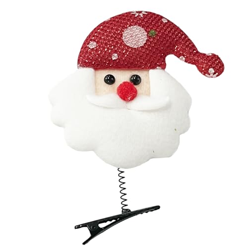 Watreketal Stirnband, Cartoon-Weihnachts-Haarnadeln, heiße Mädchen, Pailletten, Haarspange für Kinder, Zöpfe, Haarspange von Watreketal