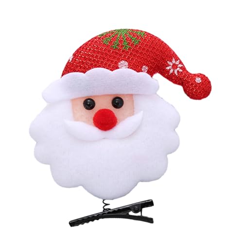 Watreketal Stirnband, Cartoon-Weihnachts-Haarnadeln, heiße Mädchen, Pailletten, Haarspange für Kinder, Zöpfe, Haarspange von Watreketal