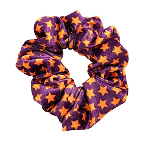 Watreketal Stirnband, Halloween-Haarbänder, elastisch, weich, für Mädchen, Pferdeschwanz-Halter, Haarringe, Retro-Haargummis Watreketal Stirnband, Halloween-Haarbänder, elastisch, weich, für Mädchen, Pferdeschwanz-Halter, Haarringe, Retro-Haargummis von Watreketal