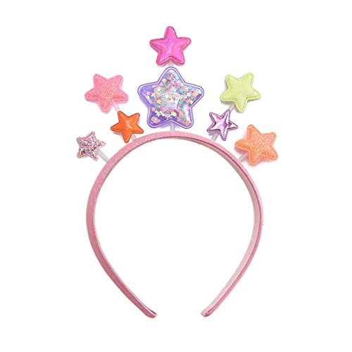 Watreketal Stirnband, Karnevalsparty, Pailletten, Sternform, Haarreif, Waschen, Gesicht, Haarhalter, Weihnachtsfeier, Kopfbedeckung für Jugendliche Watreketal Stirnband, Karnevalsparty, Pailletten, Sternform, Haarreif, Waschen, Gesicht, Haarhalter, Weihnachtsfeier, Kopfbedeckung für Jugendliche von Watreketal