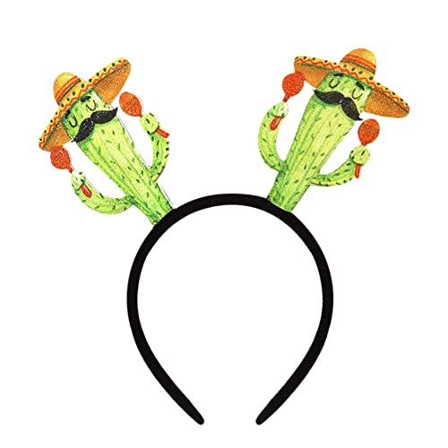 Watreketal Stirnband, Kopfbedeckung, Palme, Kaktus, Stirnband, Party, Kostüm, Stall, Pedlar-Zubehör für Pool-Partys Watreketal Stirnband, Kopfbedeckung, Palme, Kaktus, Stirnband, Party, Kostüm, Stall, Pedlar-Zubehör für Pool-Partys von Watreketal