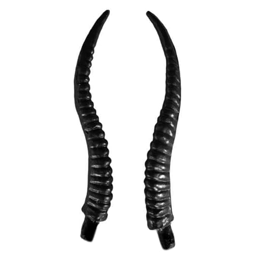 Watreketal Stirnband, PVC, realistische Schafshorn-Form, Applikationen, Haarspange, Haarband, Haarspange, Rucksack, Nähen, Basteln, Flicken für Punk, Erwachsene Watreketal Stirnband, PVC, realistische Schafshorn-Form, Applikationen, Haarspange, Haarband, Haarspange, Rucksack, Nähen, Basteln, Flicken für Punk, Erwachsene von Watreketal