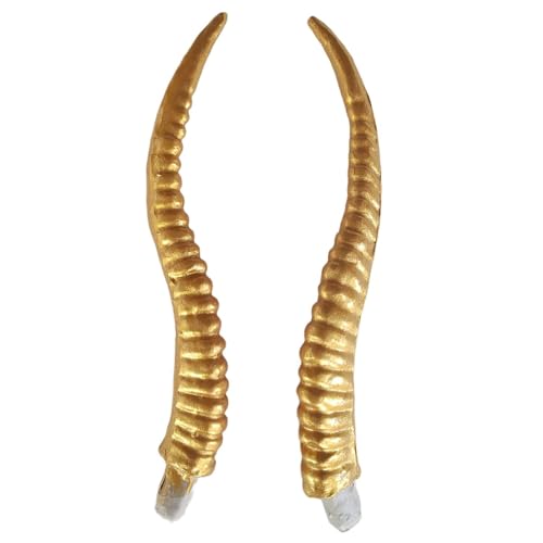 Watreketal Stirnband, PVC, realistische Schafshorn-Form, Applikationen, Haarspange, Haarband, Haarspange, Rucksack, Nähen, Basteln, Flicken für Punk, Erwachsene Watreketal Stirnband, PVC, realistische Schafshorn-Form, Applikationen, Haarspange, Haarband, Haarspange, Rucksack, Nähen, Basteln, Flicken für Punk, Erwachsene von Watreketal
