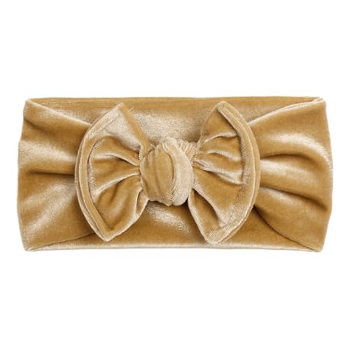 Watreketal Stirnband, Schleifen, Stirnbänder für Babys, Mädchen, weiche Samt-Haarbänder, Schleife, elastisches Haar-Accessoire, elastischer Turban-Kopfschmuck Watreketal Stirnband, Schleifen, Stirnbänder für Babys, Mädchen, weiche Samt-Haarbänder, Schleife, elastisches Haar-Accessoire, elastischer Turban-Kopfschmuck von Watreketal