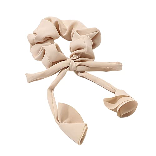 Watreketal Stirnband, Stoff-Haargummis, mehrfarbig, große Haargummis, starke elastische Haargummis für Pferdeschwanz-Halter, Haarseile für Damen von Watreketal