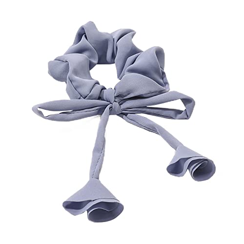 Watreketal Stirnband, Stoff-Haargummis, mehrfarbig, große Haargummis, starke elastische Haargummis für Pferdeschwanz-Halter, Haarseile für Damen von Watreketal