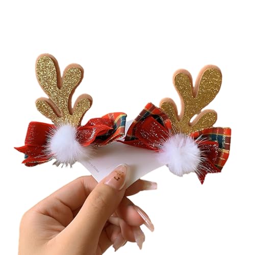 Watreketal Stirnband, Weihnachtsdekoration, Schleife, Stirnband, Festival, Urlaub, Kopfschmuck, Weihnachten, Haarreifen, Party-Haarschmuck, Zubehör von Watreketal