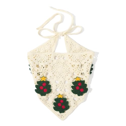 Watreketal Stirnband, gestricktes Weihnachts-Stirnband für Damen, Stretch-Turban, lässig, Streetwear, gehäkelt, Weihnachts-Krawatte von Watreketal