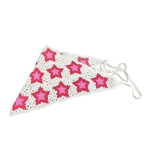 Watreketal Stirnband, zart gehäkelt, schöner Turban, heiße Mädchen, die Fotos machen, Haarschal, gestricktes Stirnband für Frauen, Reise-Haar-Accessoire von Watreketal