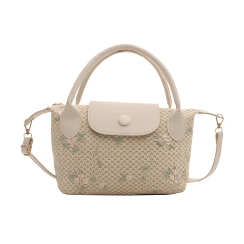 Watreketal Strohbeutel Leichte Umhängetaschen Cossbody Geldbeutel Strand Handtasche Multiple Tragingoption Für Verschiedene Verwendungsbeutel Geeignet von Watreketal
